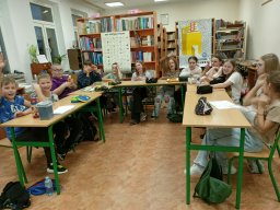 „Noc Bibliotek” Filii Bibliotecznej i biblioteki szkolnej w Chludniach – „Biblioteka (się) sprawdza"