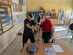 Warsztaty z wykorzystaniem okularów VR w klasach VII–VIII