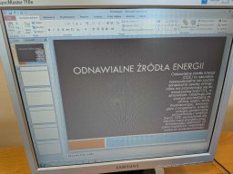 Zajęcia na temat odnawialnych źródeł energii