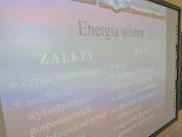 Zajęcia na temat odnawialnych źródeł energii