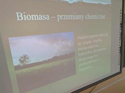 Zajęcia na temat odnawialnych źródeł energii