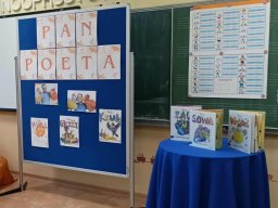 Pan Poeta w Szkole Podstawowej w Chludniach 