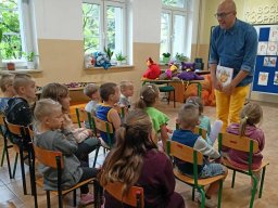 Pan Poeta w Szkole Podstawowej w Chludniach 