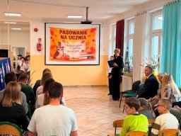 Uroczyste ślubowanie pierwszoklasistów