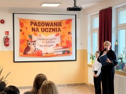 Uroczyste ślubowanie pierwszoklasistów