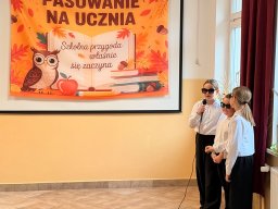 Uroczyste ślubowanie pierwszoklasistów