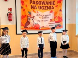 Uroczyste ślubowanie pierwszoklasistów