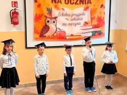 Uroczyste ślubowanie pierwszoklasistów
