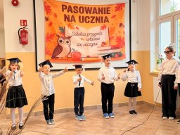 Uroczyste ślubowanie pierwszoklasistów
