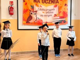 Uroczyste ślubowanie pierwszoklasistów