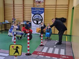 Wizyta pracowników Wojewódzkiego Ośrodka Ruchu Drogowego w Łomży