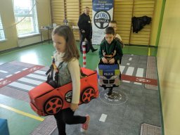 Wizyta pracowników Wojewódzkiego Ośrodka Ruchu Drogowego w Łomży
