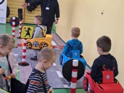 Wizyta pracowników Wojewódzkiego Ośrodka Ruchu Drogowego w Łomży