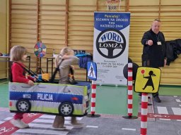 Wizyta pracowników Wojewódzkiego Ośrodka Ruchu Drogowego w Łomży