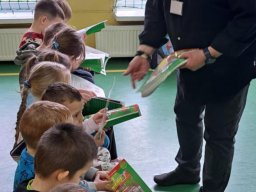 Wizyta pracowników Wojewódzkiego Ośrodka Ruchu Drogowego w Łomży