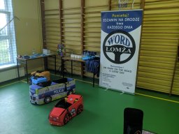 Wizyta pracowników Wojewódzkiego Ośrodka Ruchu Drogowego w Łomży