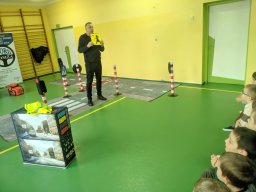 Wizyta pracowników Wojewódzkiego Ośrodka Ruchu Drogowego w Łomży