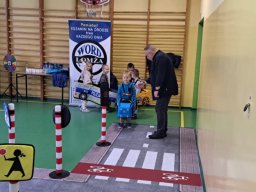 Wizyta pracowników Wojewódzkiego Ośrodka Ruchu Drogowego w Łomży
